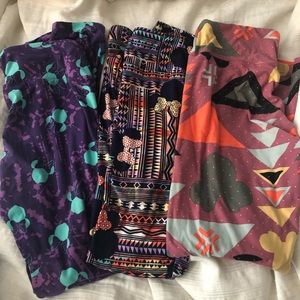 Lula Roe OS Disney leggings